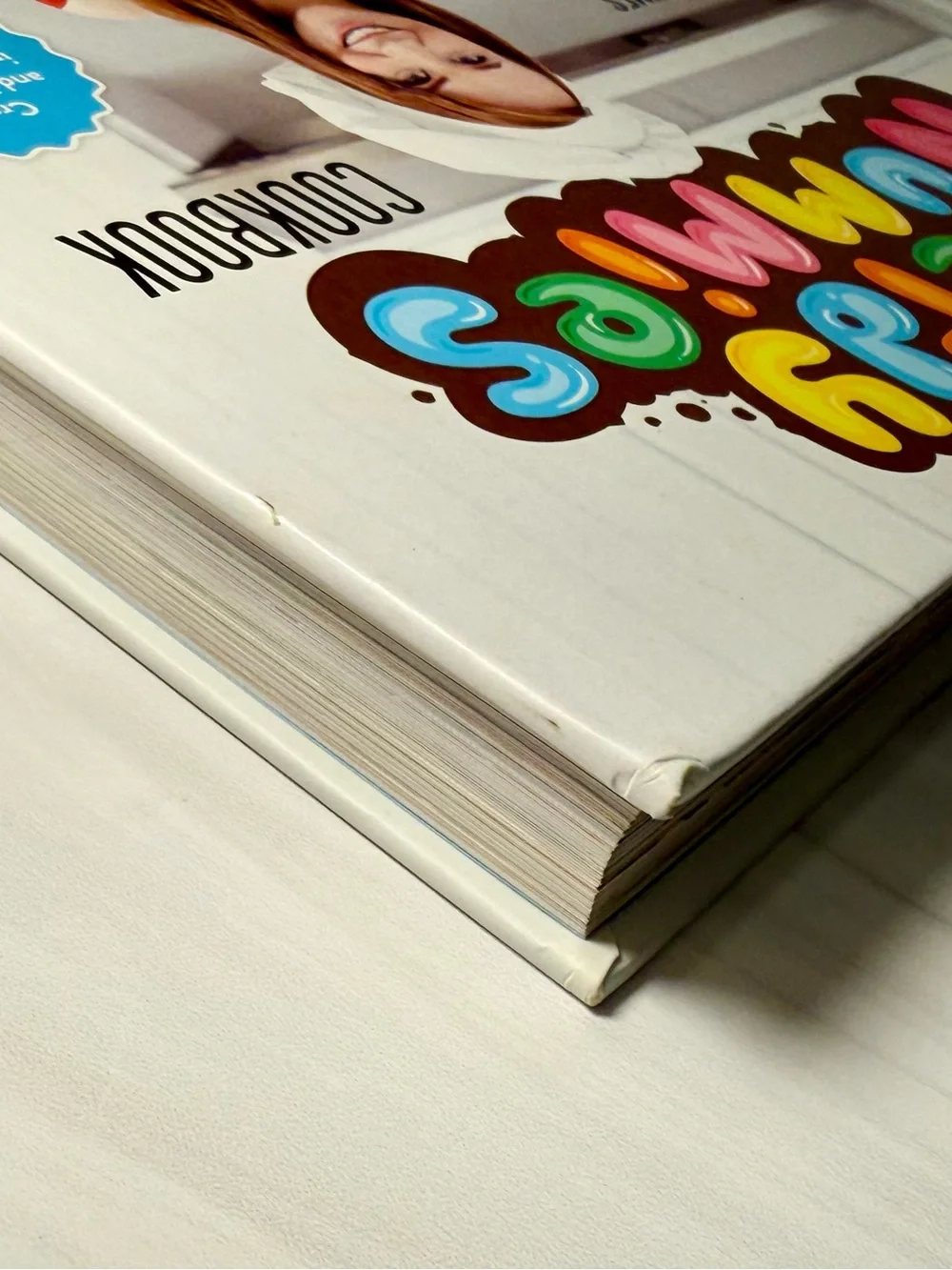 The Nerdy Nummies Cookbook by Rosanna Pansino - Red & White